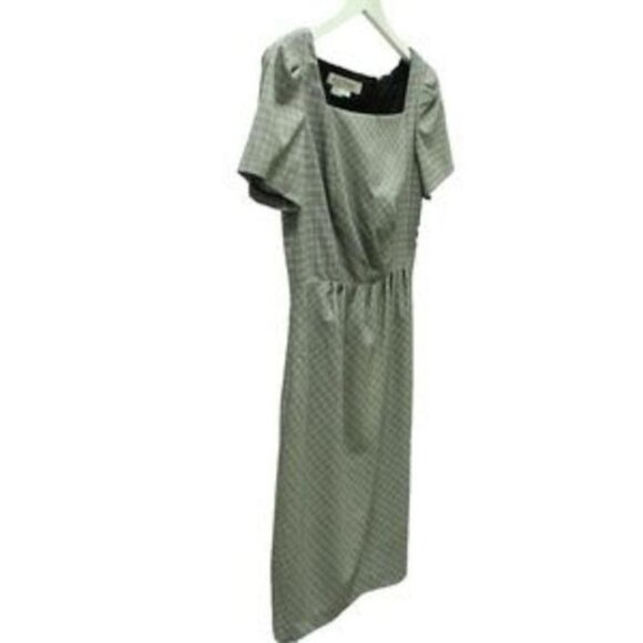 Kay Unger Gray Geo Dress - Picture 5 of 5